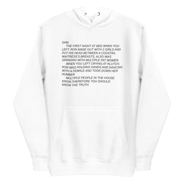 The Note Hoodie