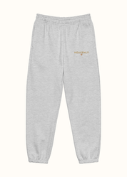 Embroidered Heavenly Flower Sweatpants