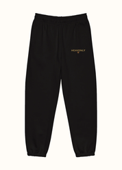 Embroidered Heavenly Flower Sweatpants