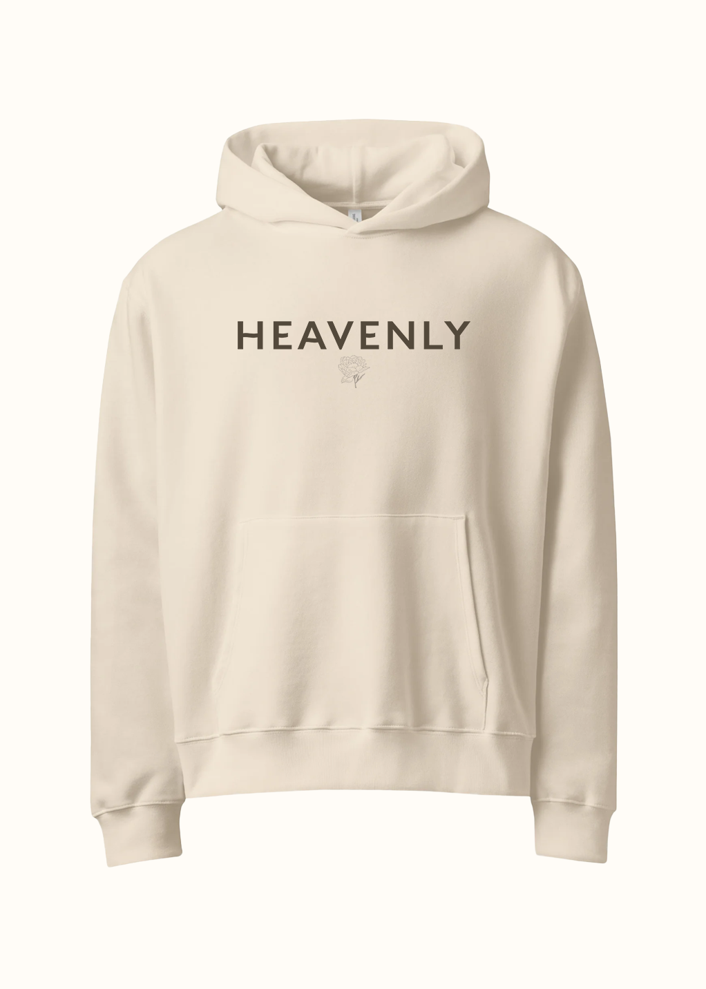 Heavenly Flower Oversized Hoodie