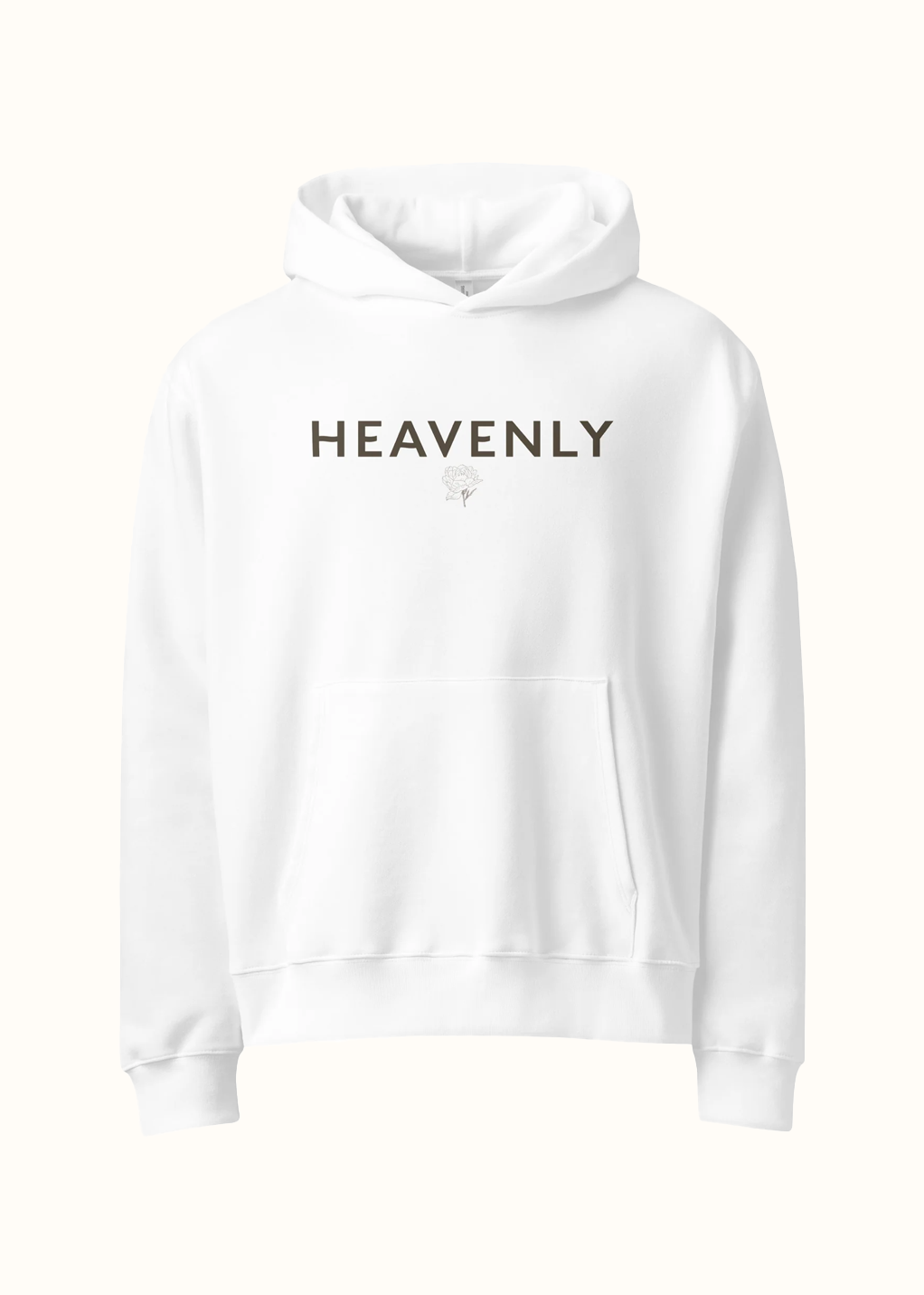 Heavenly Flower Oversized Hoodie
