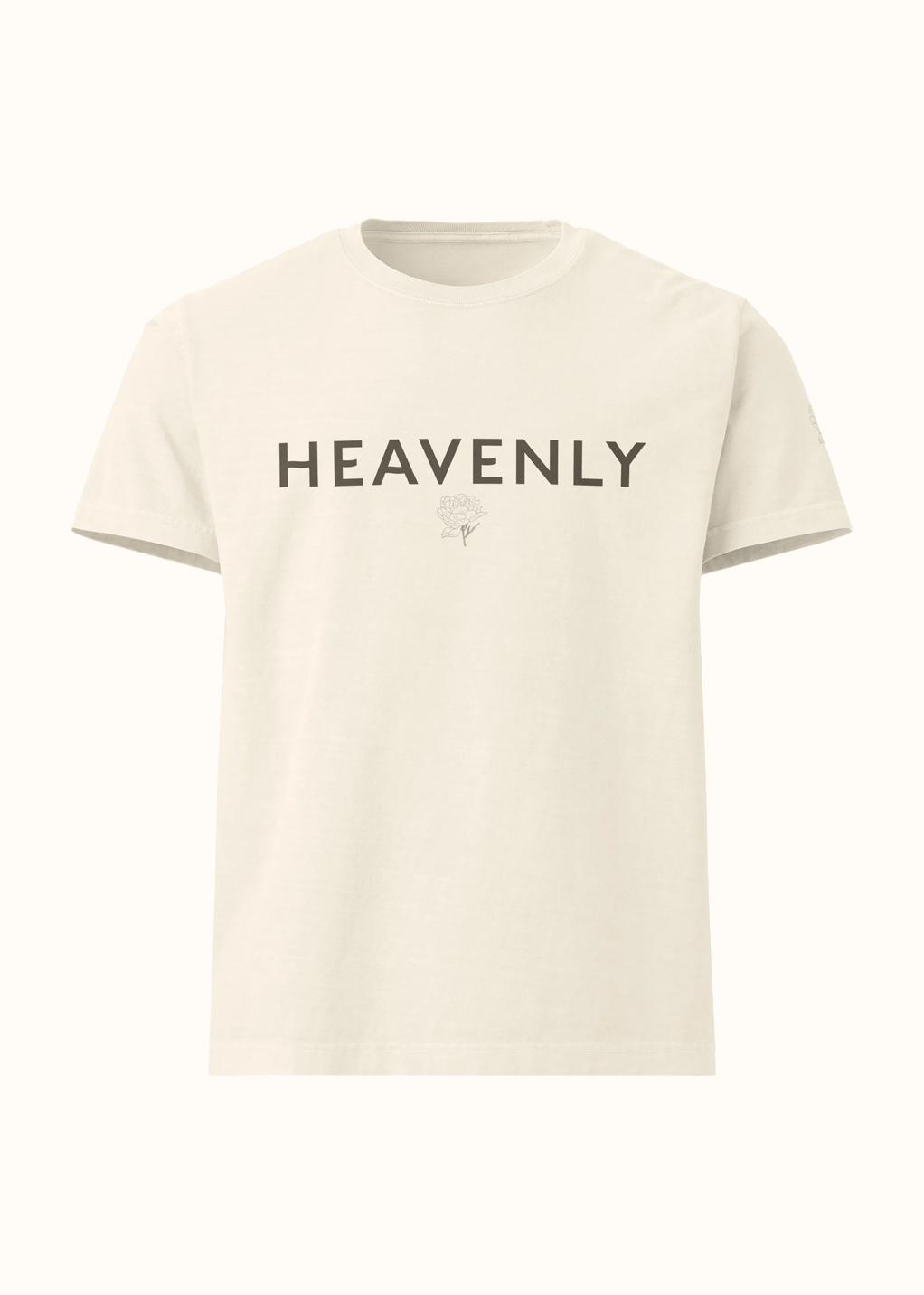 Heavenly Flower Oversized Tee