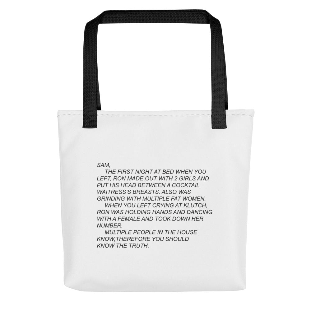 The Note Tote Bag