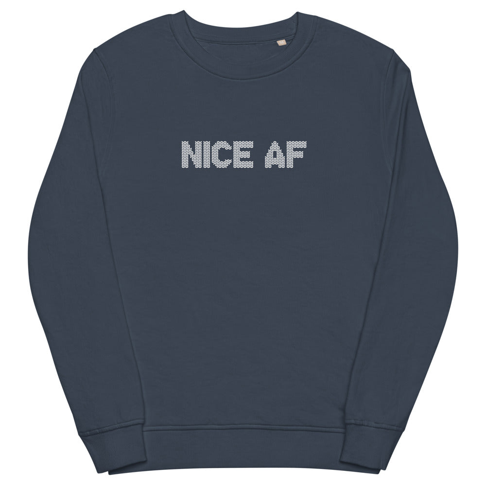 Nice AF Womens Crewneck Sweatshirt