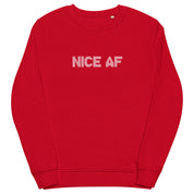 Nice AF Womens Crewneck Sweatshirt