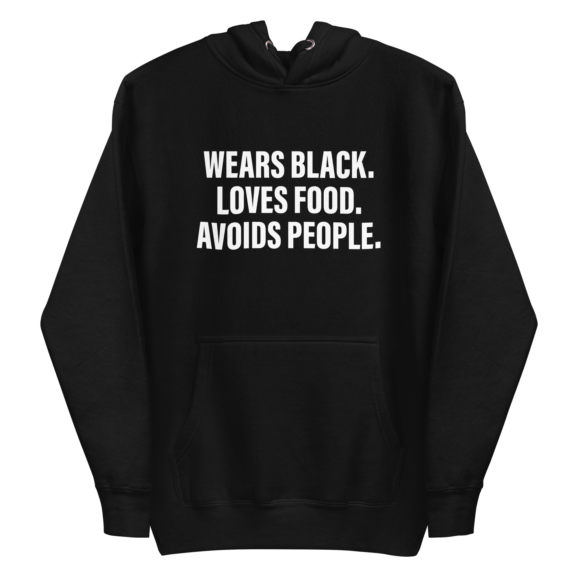 Wears Black Women's Hoodie