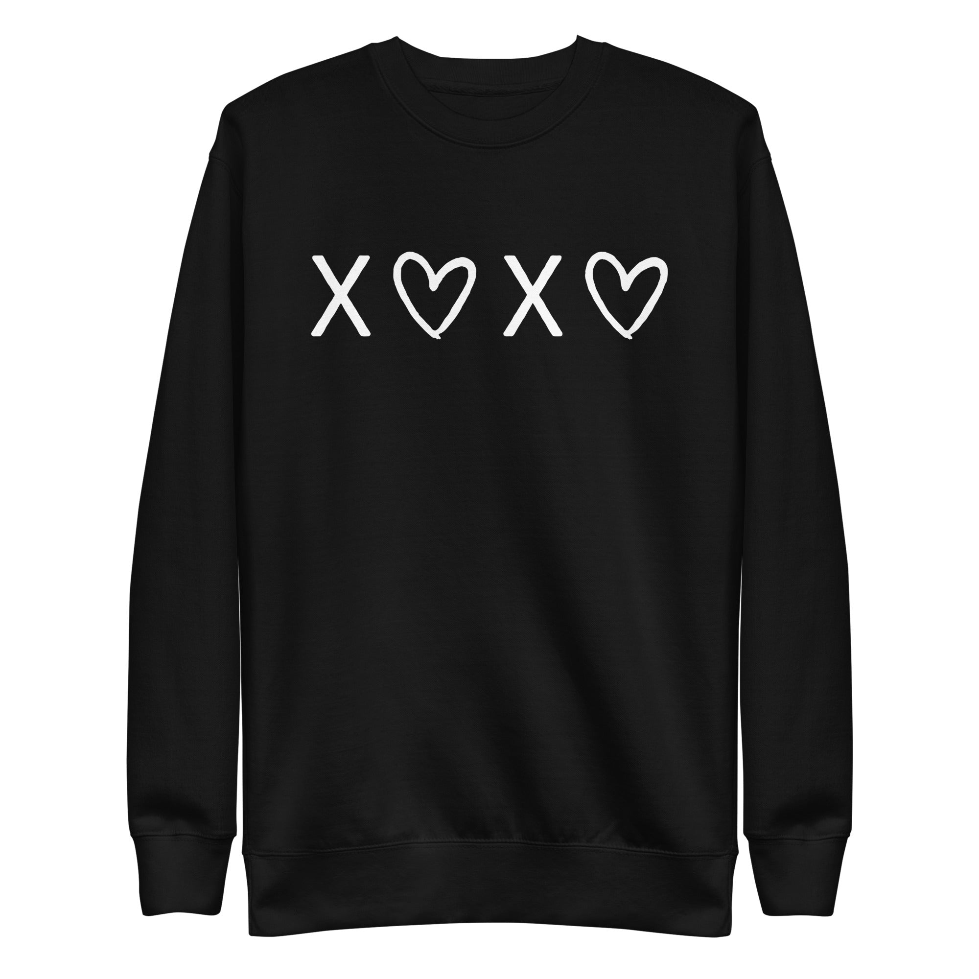 XOXO Womens Crewneck Sweatshirt
