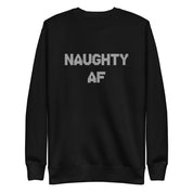 Naughty AF Womens Crewneck Sweatshirt