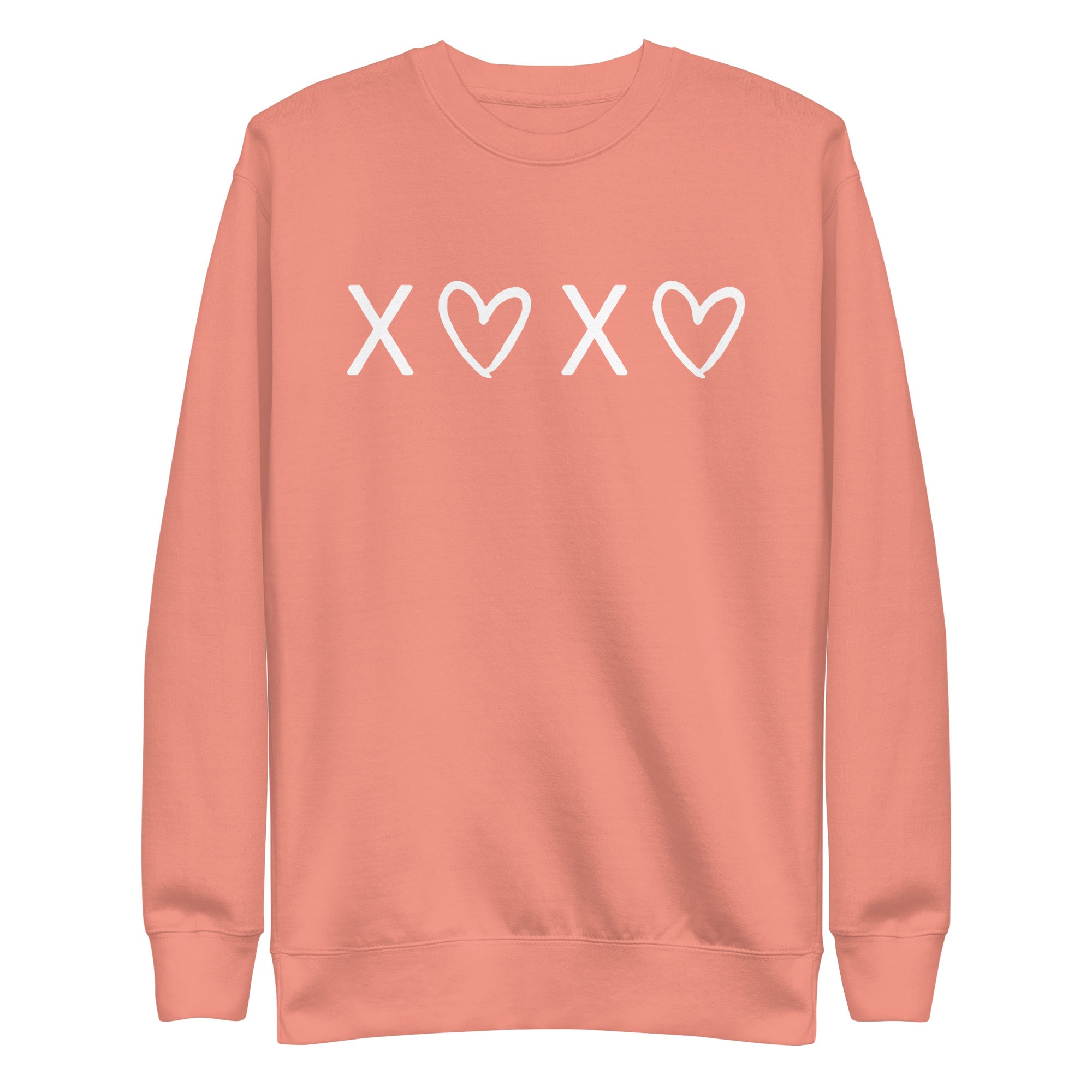 XOXO Womens Crewneck Sweatshirt