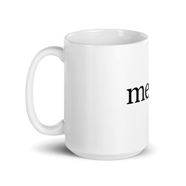 Merry White Coffee Mug 15oz