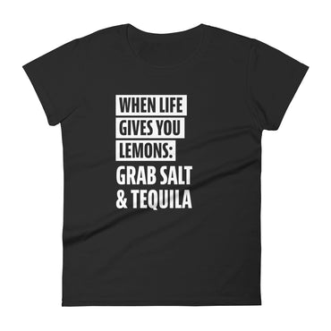 Grab Salt & Tequila Womens Tshirt