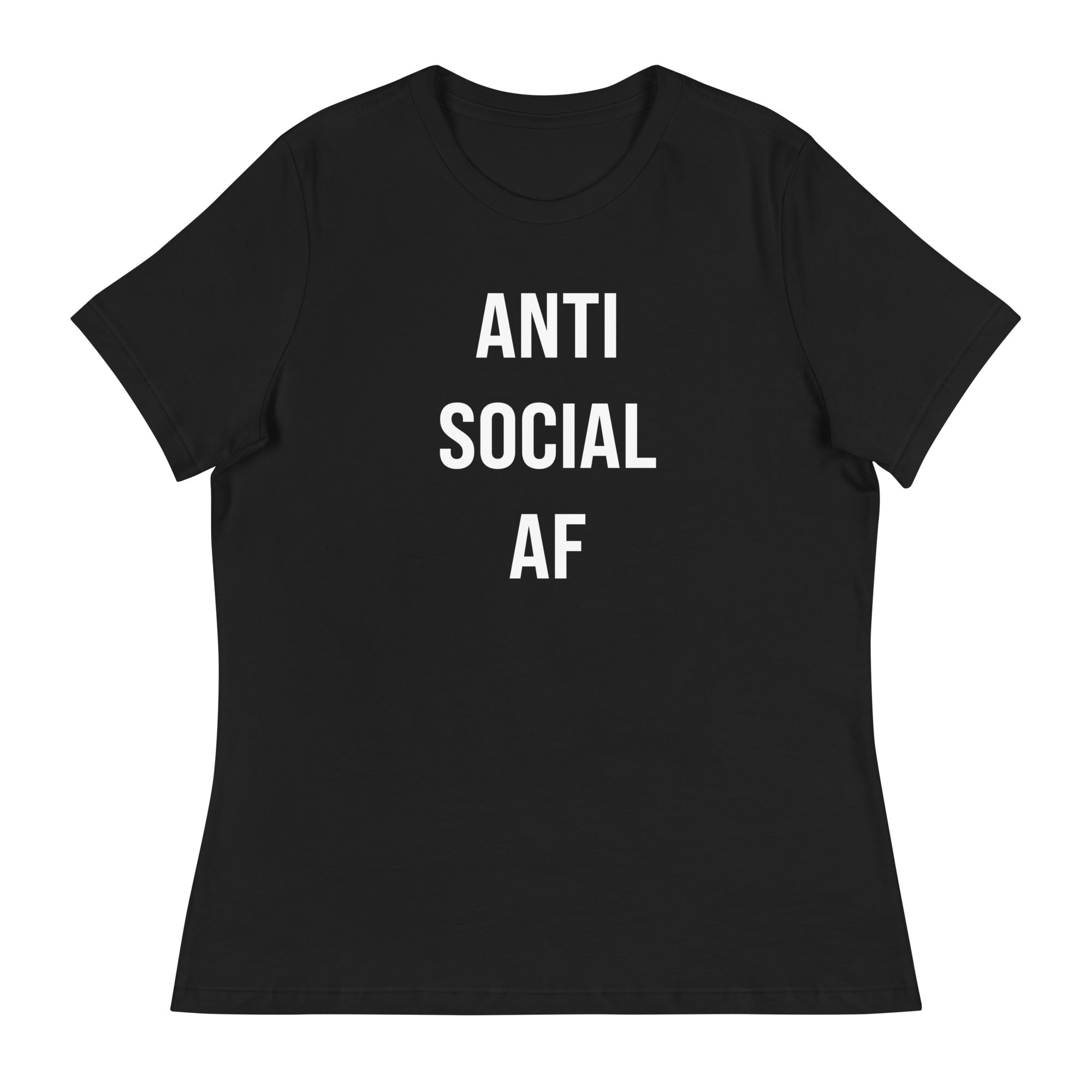 Anti Social AF Womens Tee