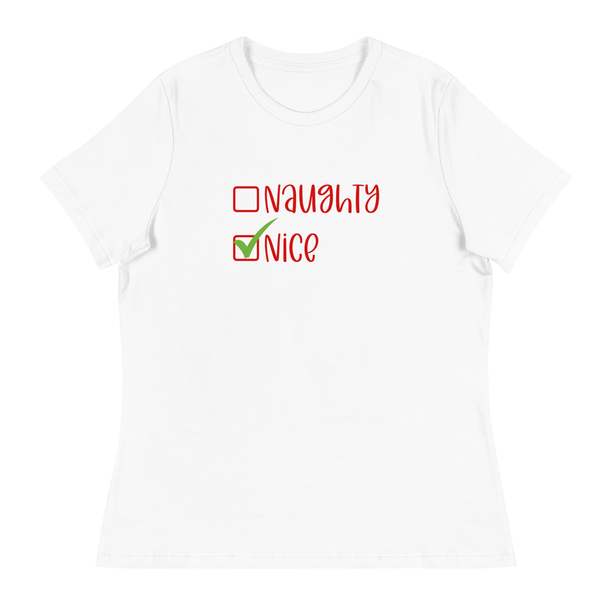 Naughty Nice Womens Tee