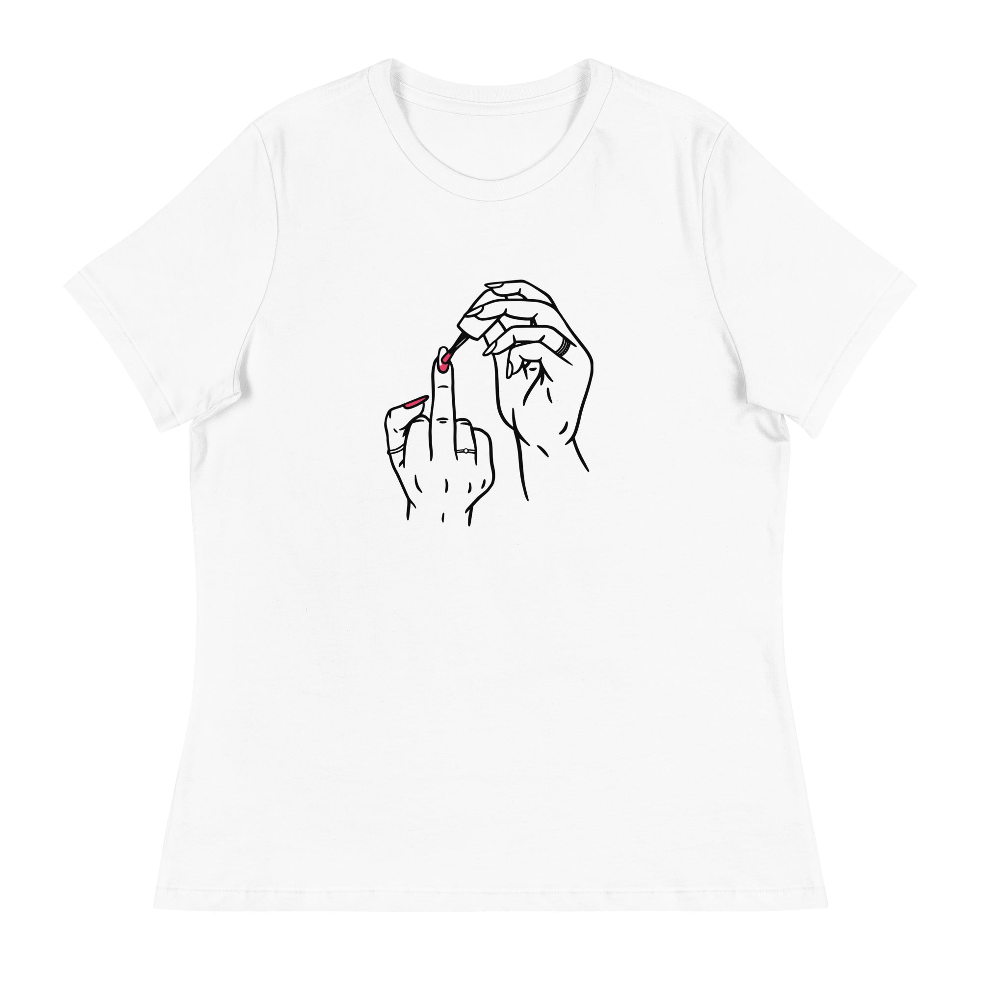Painting Nails Women's Tee